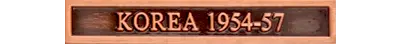 Korea 1954-57