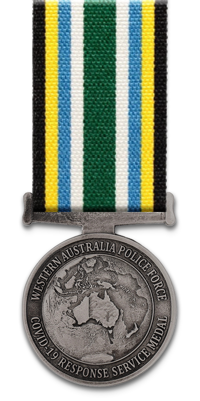 WA Police Force COVID-19 Response Service Medal