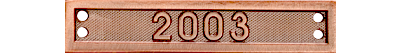 ACT Emergency Services Medal 2003 Medal Clasp