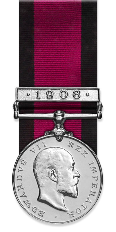 Natal Native Rebellion Medal 1906
