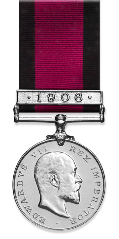 Natal Native Rebellion Medal 1906