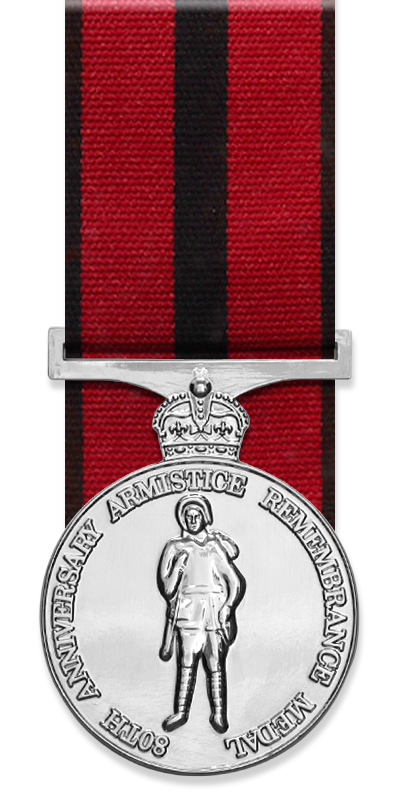 80th Anniversary Armistice Remembrance Medal
