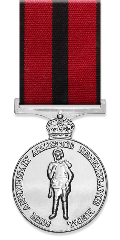 80th Anniversary Armistice Remembrance Medal