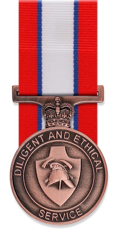 Queensland Fire and Rescue Diligent and Ethical Service Medal