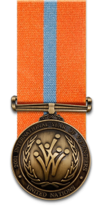 2001 International Year of the Volunteer Medal