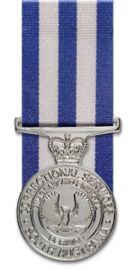 SA Correctional Services Diligent and Ethical Service Medal