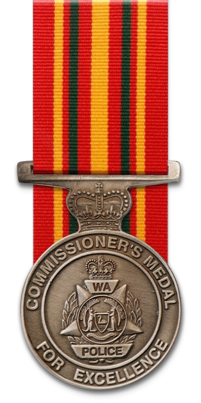 WA Police Commissioner's Medal for Excellence