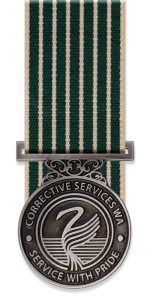WA Corrective Services Long Service Medal