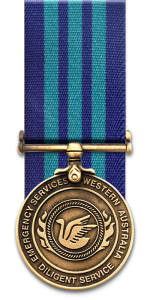 WA Emergency Services Diligent Service Medal