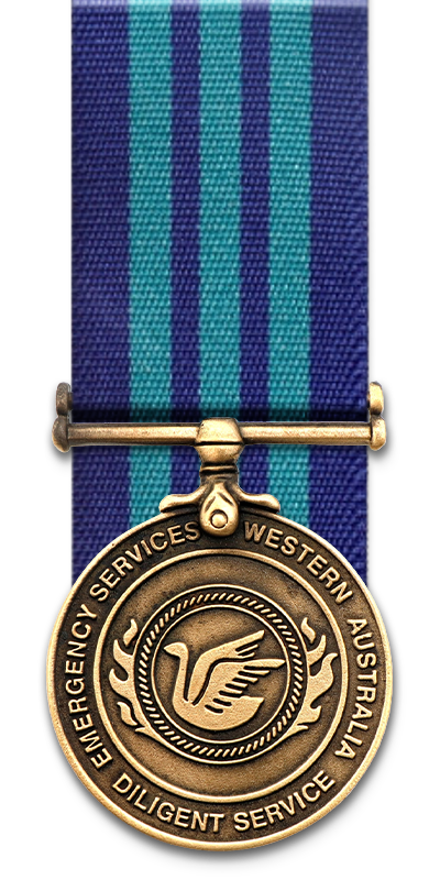 WA Emergency Services Diligent Service Medal