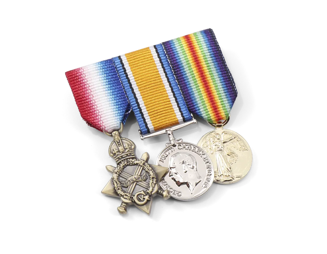 Swing Mounted Miniature Replica Medals