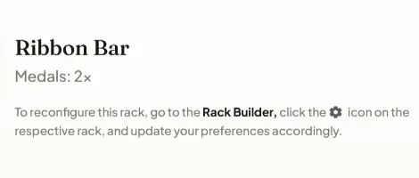 Rack Builder Step 4